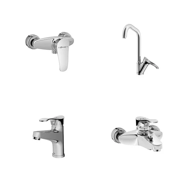 ست شیرآلات شودر مدل لرد ست شیرآلات شودر مدل لرد