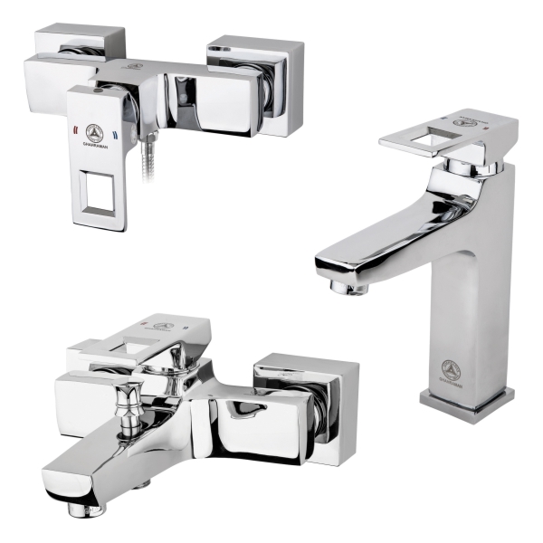 3-19 ست شیرآلات قهرمان مدل زاگرس